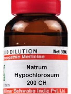 Dr Willmar Schwabe India Natrum Hypochlorosum Dilution 200 CH