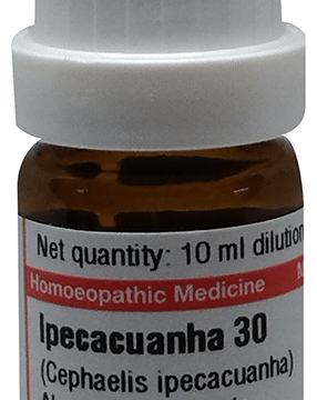 Dr Willmar Schwabe Germany Ipecacuanha (Cephaelis Ipecacuanha) Dilution 30