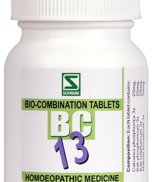 Dr Willmar Schwabe India Bio-Combination 13 (BC 13) Tablet