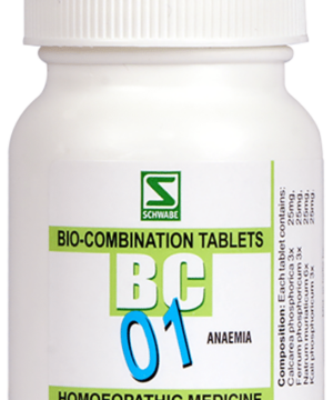 Dr Willmar Schwabe India Bio-Combination 01 (BC 01)Tablet
