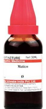 Dr Willmar Schwabe India Matico Mother Tincture Q