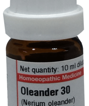 Dr Willmar Schwabe Germany Oleander (Nerium Oleander) Dilution 30