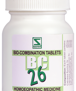 Dr Willmar Schwabe India Bio-Combination 26 (BC 26) Tablet