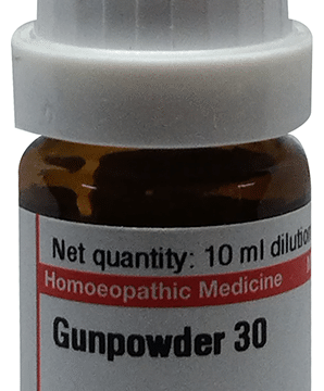 Dr Willmar Schwabe Germany Dilution Gunpowder 30