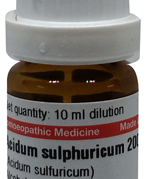 Dr Willmar Schwabe Germany Acidum Sulphuricum Dilution 200