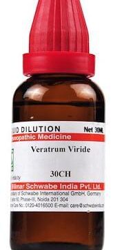 Dr Willmar Schwabe India Veratrum Viride Dilution 30 CH
