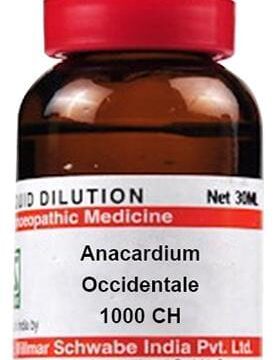 Dr Willmar Schwabe India Anacardium Occidentale Dilution 1000 CH