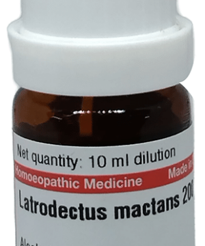 Dr Willmar Schwabe Germany Lactrodectus Mactans Dilution 200