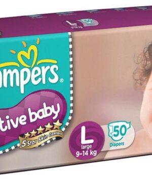 Pampers Active Baby with Comfortable Fit | Size Diaper Large