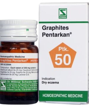 Dr Willmar Schwabe India Graphites Pentarkan Ptk 50 Tablet
