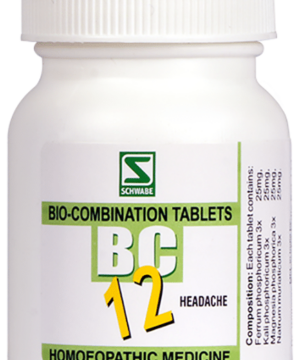 Dr Willmar Schwabe India Bio-Combination 12 (BC 12) Tablet