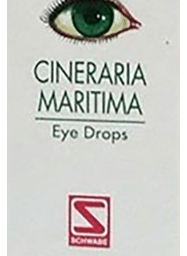 Dr Willmar Schwabe Germany Cineraria Maritima Without Alcohol Eye Drop