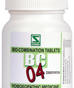 Dr Willmar Schwabe India Bio-Combination 04 (BC 04) Tablet