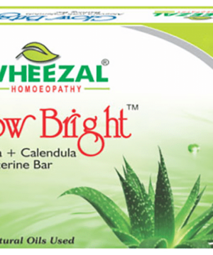 Wheezal Glow Bright Aloevera Calendula Glycerine Bar