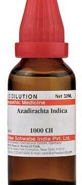 Dr Willmar Schwabe India Azadirachta Indica Dilution 1000 CH