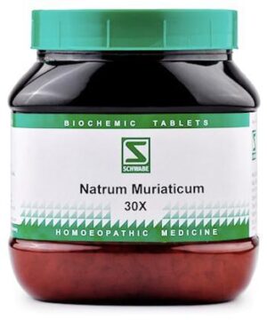 Dr Willmar Schwabe India Natrum Muriaticum Biochemic Tablet 30X