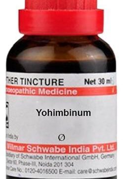 Dr Willmar Schwabe India Yohimbinum Mother Tincture Q