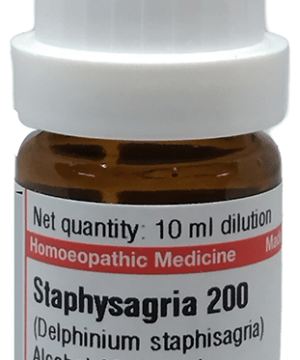 Dr Willmar Schwabe Germany Staphysagria Dilution 200