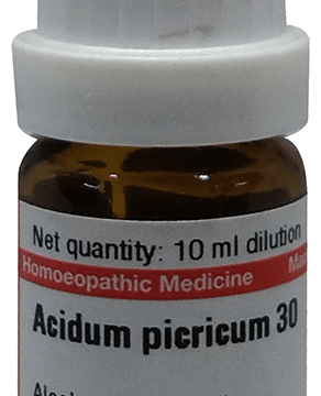Dr Willmar Schwabe Germany Acidum Picricum Dilution 30