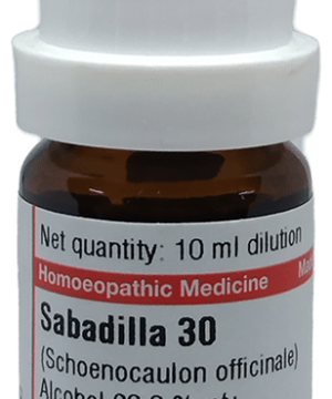 Dr Willmar Schwabe Germany Sabadilla Dilution 30