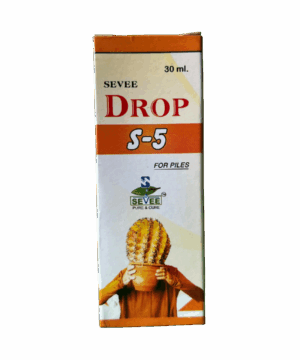 SEVEE DROP S-5 Homoeopathic Medicine – 30 ml (For Piles)