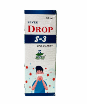 SEVEE DROP S-3 Homoeopathic Medicine – 30 ml (For Allergy Relief)