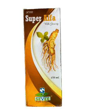SEVEE Super Alfa With Ginseng Homoeopathic Medicine – 450 ml
